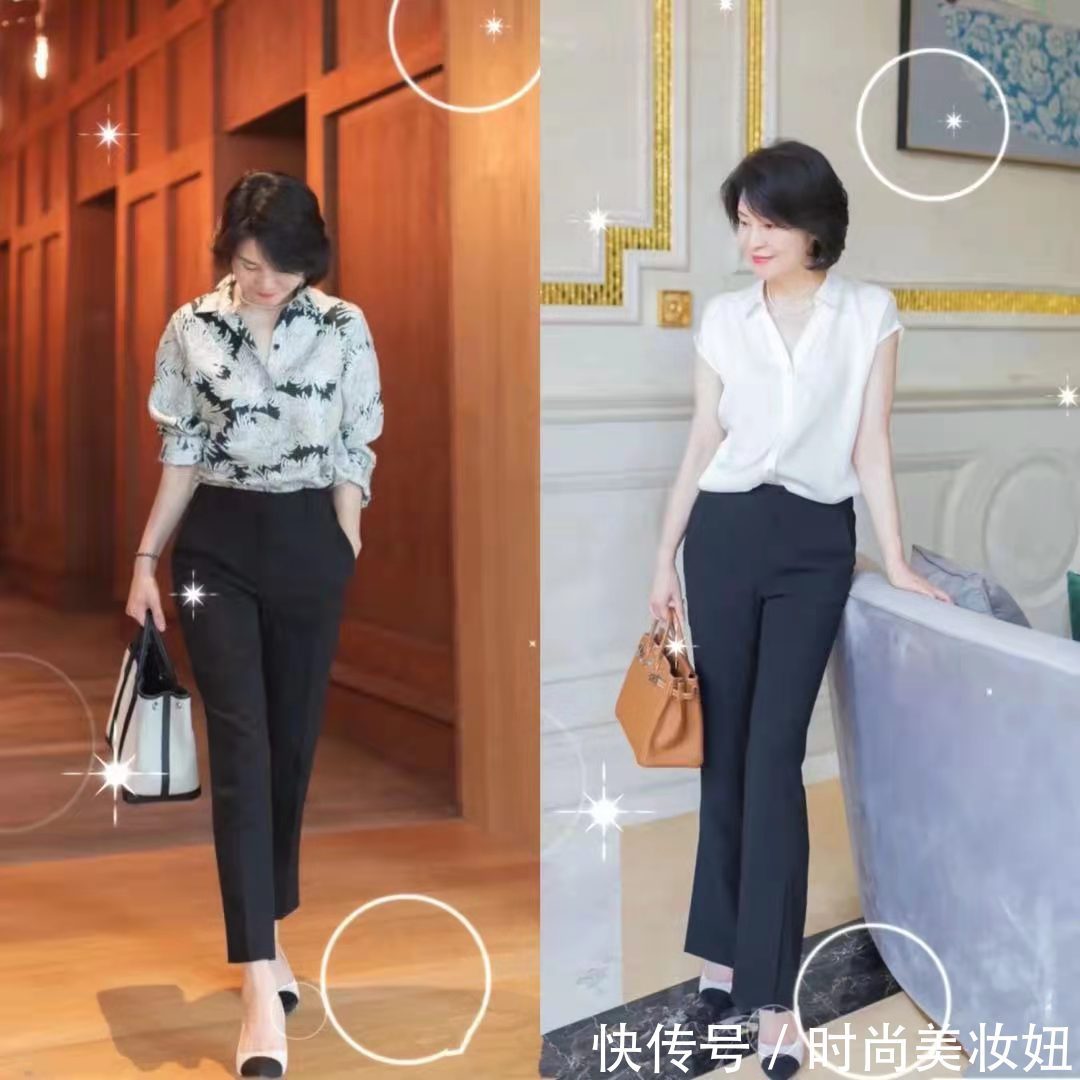 颜值|50岁女人会穿比“长相”重要,她靠穿搭提升颜值,每套都很优雅