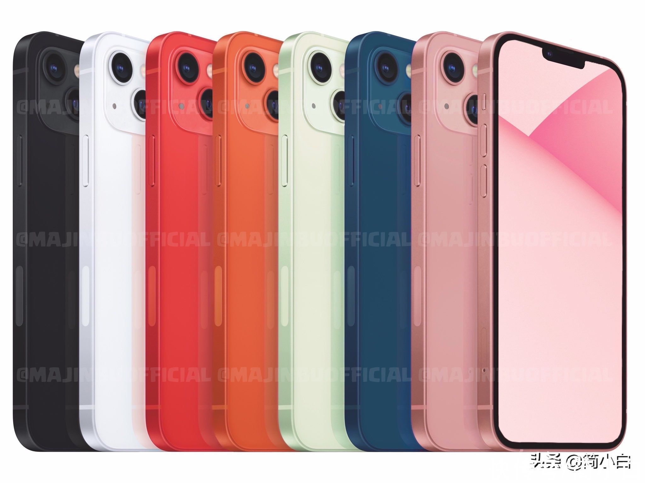 iphone|外观基本确定，iPhone 13设计图出炉！刘海终于…变小了