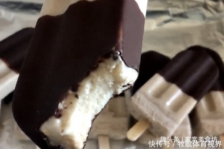 脆皮|夏天,想吃雪糕别再出去买了,教你一招,外皮香脆,越吃越上瘾