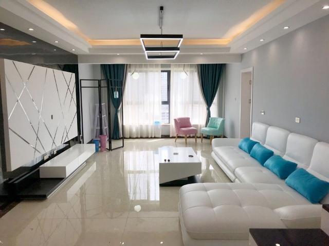 装饰画|终于装修完工,打扫干净太漂亮了,电视墙特别抢眼,忍不住晒晒