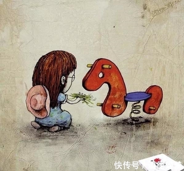 插画@这组内涵插画,刚看第一张笑喷了,看到第三张我就泪奔了