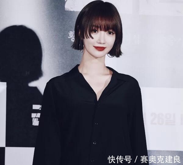 长脸最适合的9款短发,简单利落提气质,还能修饰脸型