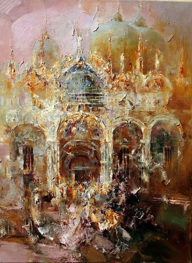 艺术学院！奔放的心：俄罗斯女画家安捷利卡超凡脱俗、别具一格的油画作品