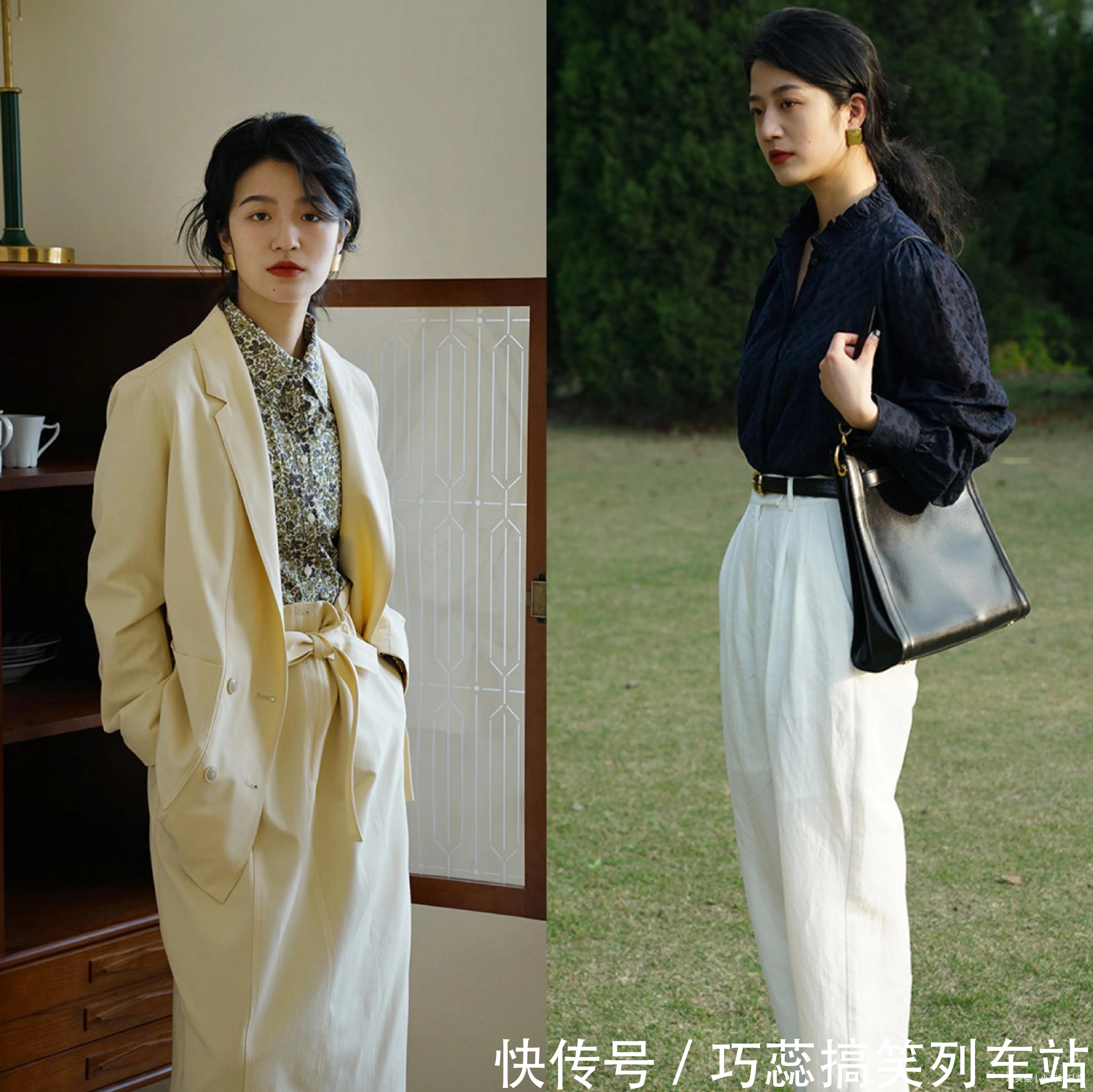 藏青色 悄悄告诉你:“衬衫”今年流行这几款,30+女人也能穿出20岁感觉