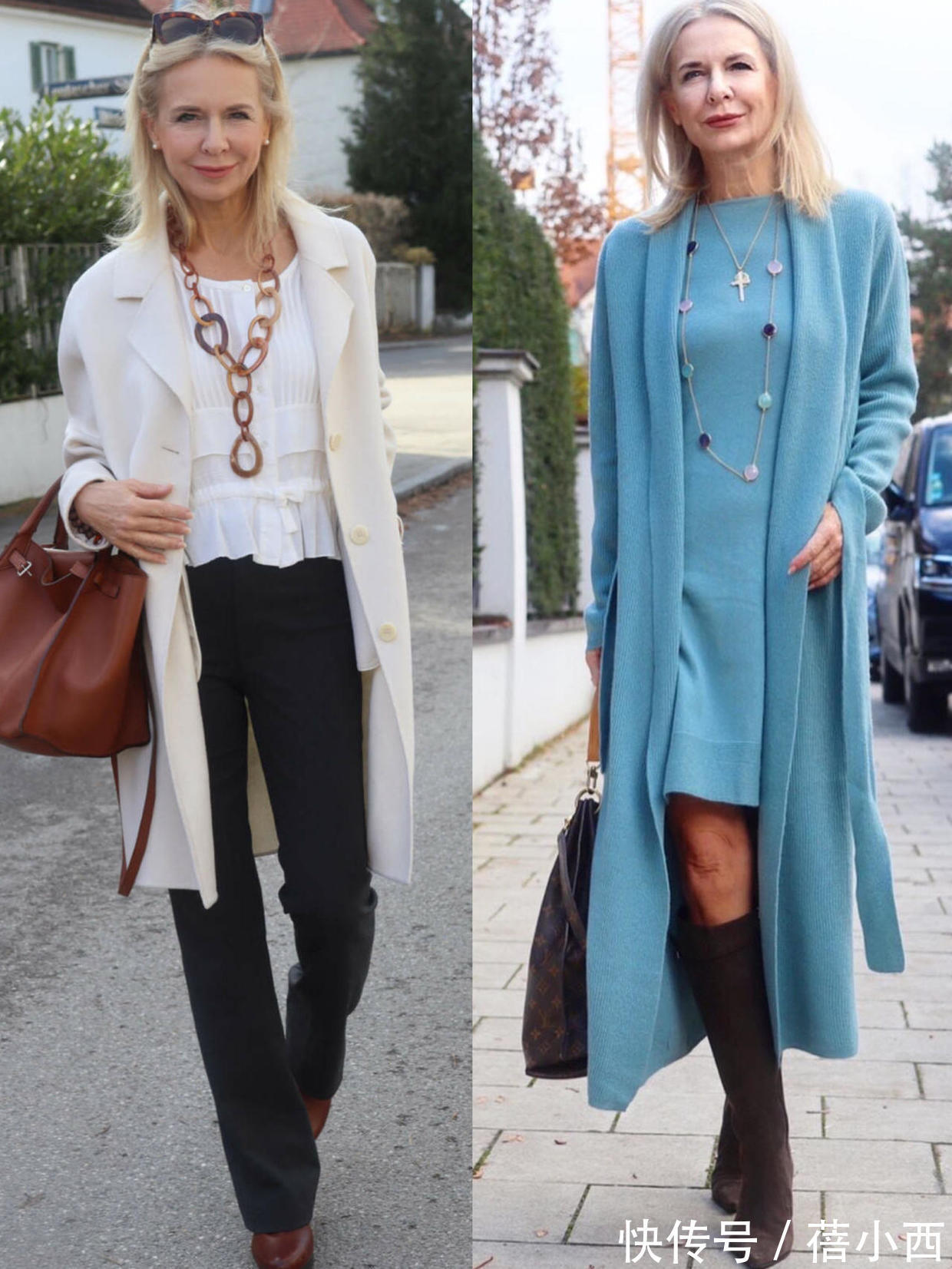 外表|50+姐姐别焦虑了,学习“大龄博主”穿搭,中年也能拥有时髦外表