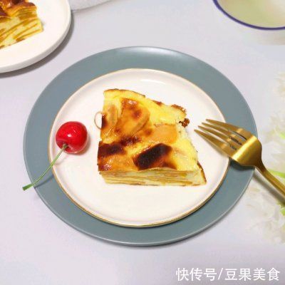 #豆果10周年生日快乐#红薯千层巴斯克（6寸）