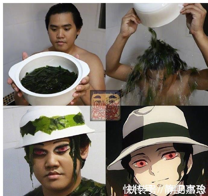 cos|鬼灭之刃惨遭泰国小哥毒手,究极廉价COS粉碎次元壁,看过都说厉害!