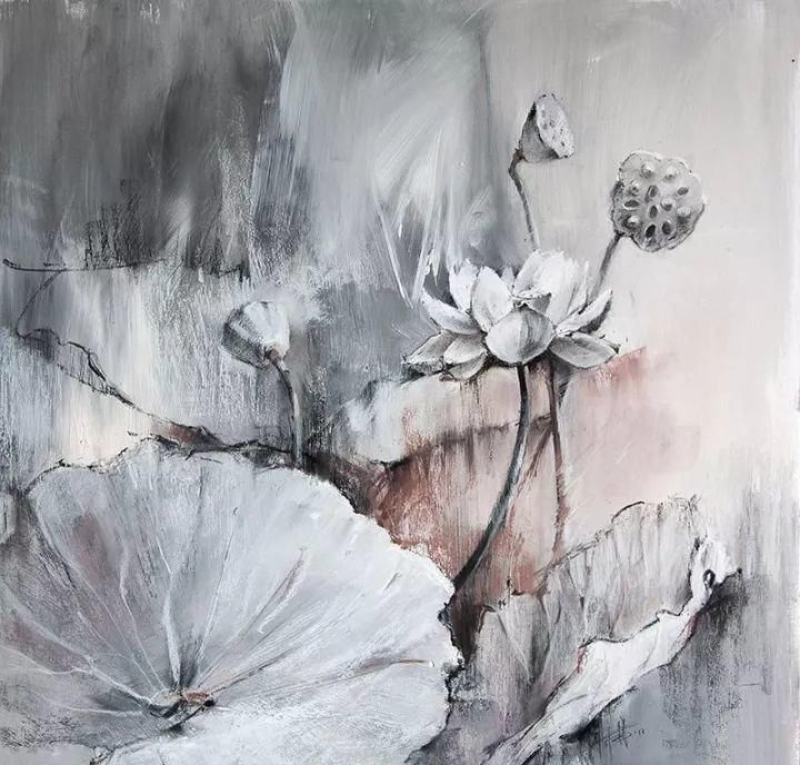 鲜花!太疯狂了!原来用粉笔画画,也可以这么美,简单几招教你,美到邻居羡慕嫉妒