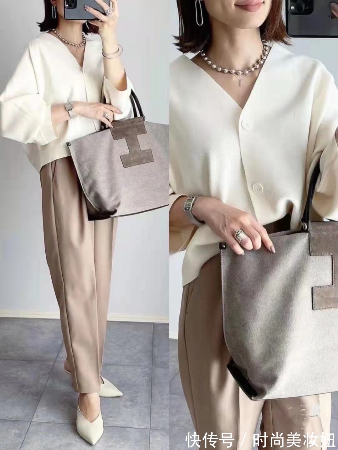 路人感 中年小个子会穿更重要,“选松不选紧”,轻松摆脱路人感