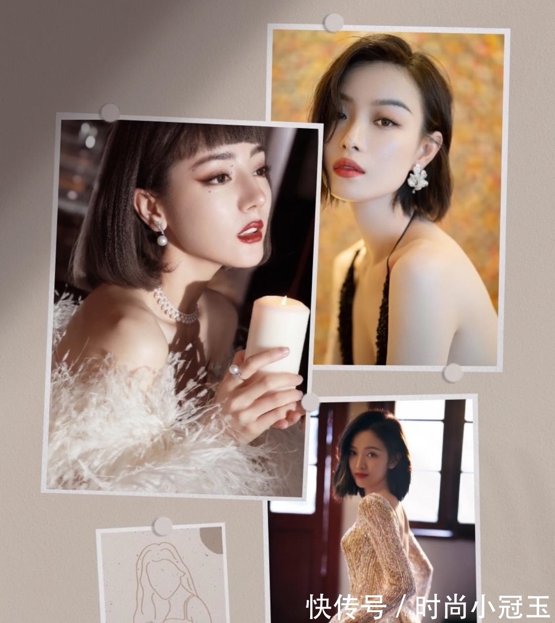 脸型|锁骨发out了!2021短发流行这么剪,烫不烫都超好看