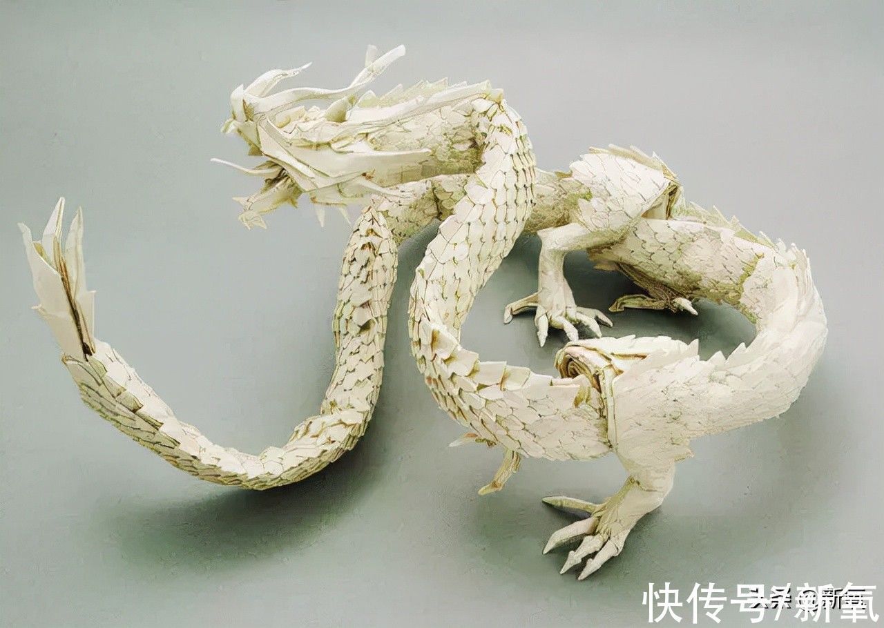 作品$陈晓得了折纸界奥斯卡大奖,这也太绝了吧