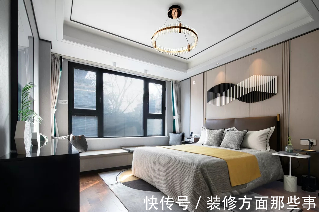 小天地|163平新中式四居室,感受清爽,开启一天的惬意精致