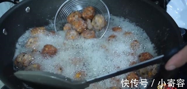 水淀粉|猪肉丸子最好吃的做法，简单美味又下饭，看看你喜欢吃不？