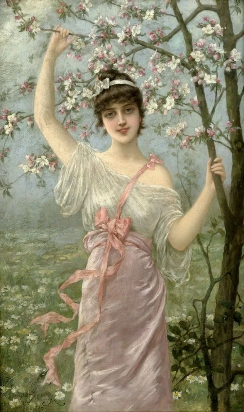 女性&埃米尔油画里的女性,无以名状之美!