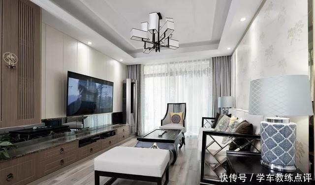 中式风格|新中式客厅电视墙，儒雅端庄，华丽大方！新中式客厅电视墙，儒雅端庄，华丽大方！