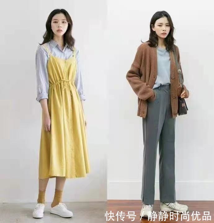 简约 早秋的裙子、裤子穿搭：干净简约好学，女人们赶快get起来吧