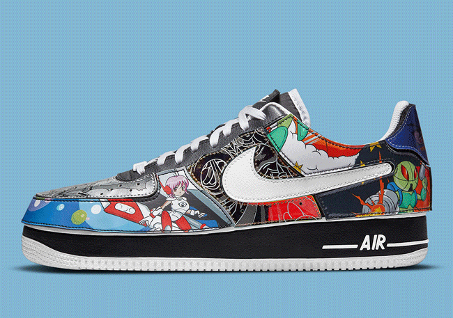 nike|动漫+AJ1「合体鞋」官图释出！这颜值你打几分？