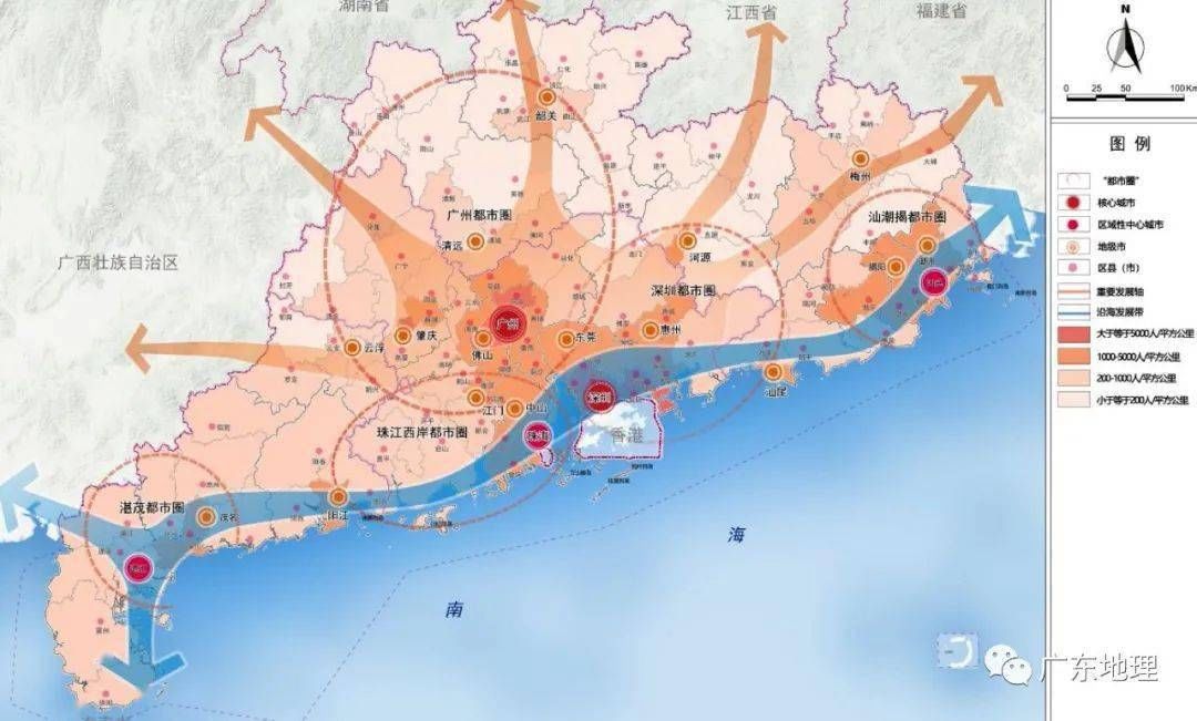 广东规划两条磁浮铁路和四条高快铁路通道