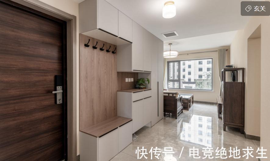 空间|将三居室,爆改成父母钟爱的一居室,处处彰显中式的美