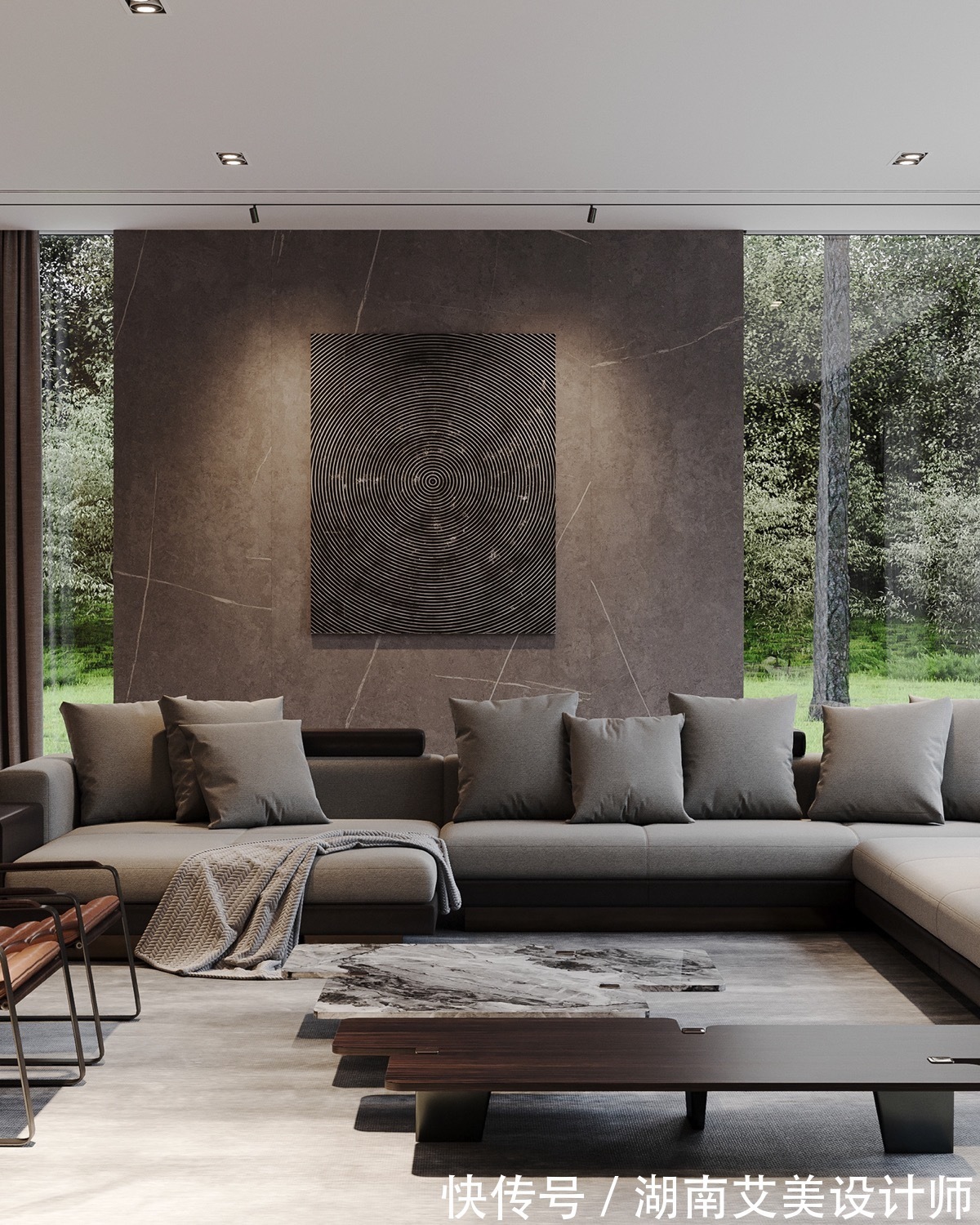 350㎡住宅空间,让自然融入空间!