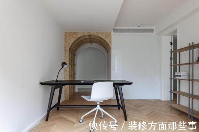 卧室|92平现代简约二居室,原木家具+大白墙搭配全屋干净又清爽