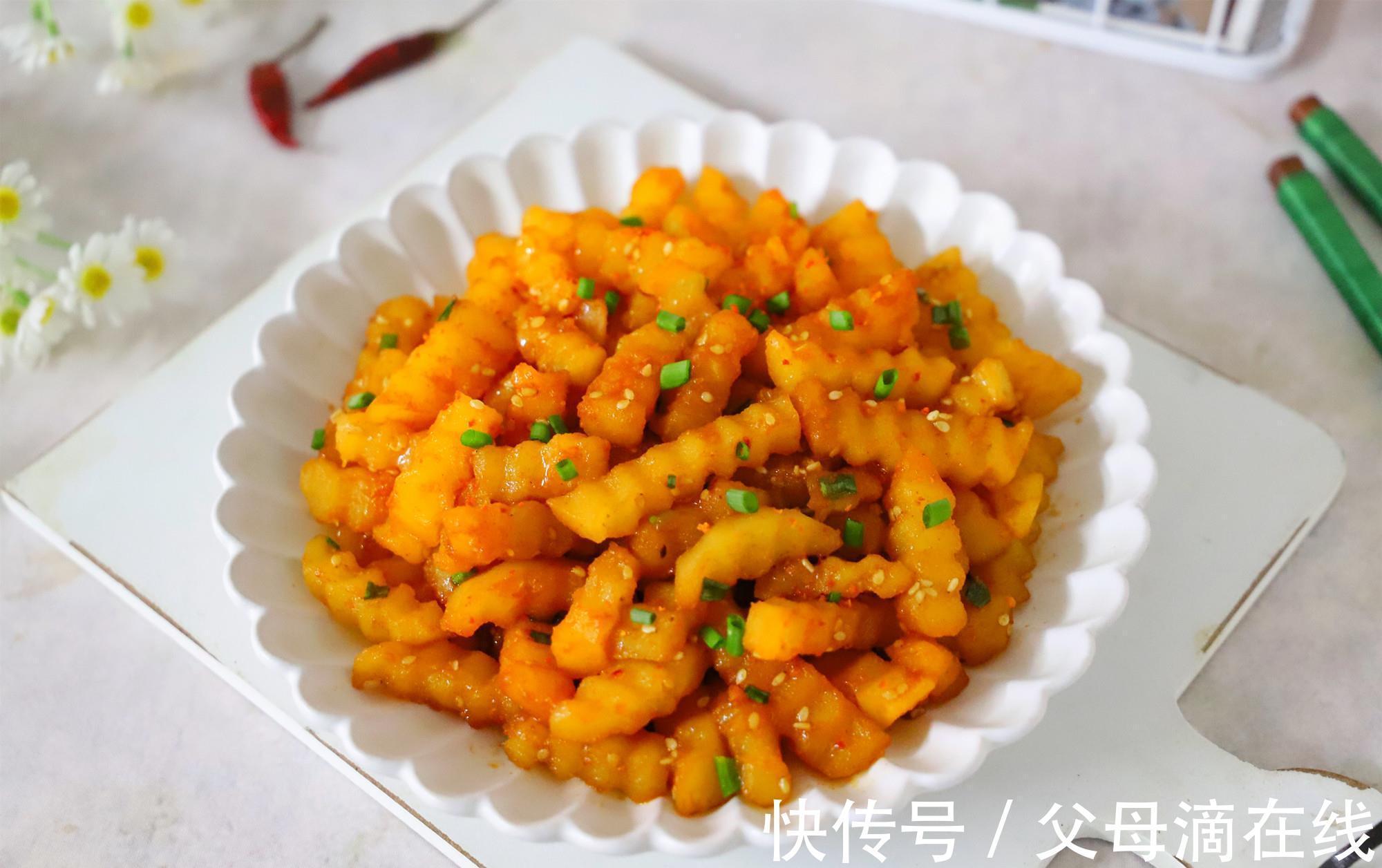 狼牙土豆|土豆不煎不炸，加料一拌，香辣开胃，解馋又顶饱，夏天吃太过瘾了