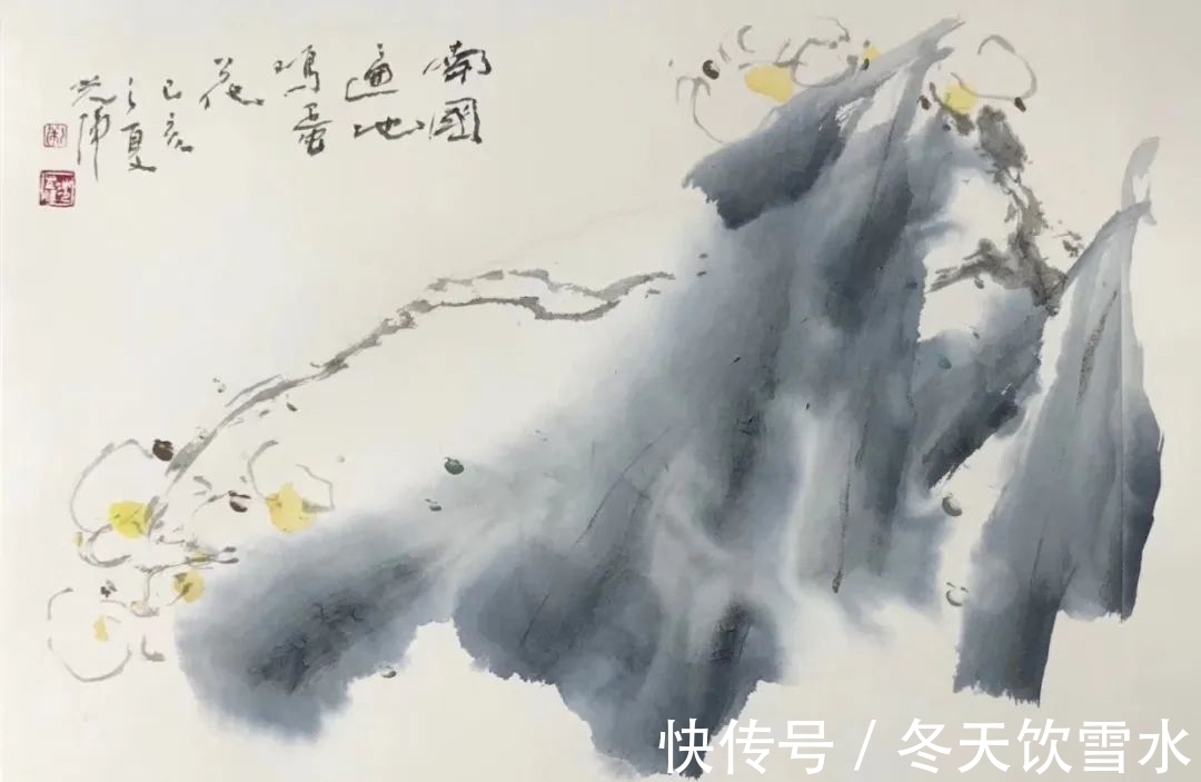 沈光伟&任其水墨发微 传写百花神韵——画家沈光伟的水墨文本