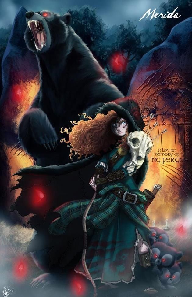 白雪公主#迪士尼公主变成恐怖“怪物”,丧尸让人害怕,吸血鬼画风妖娆