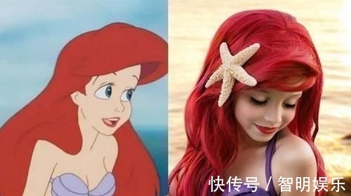 贝儿|迪士尼公主Cosplay,艾莎安娜年轻貌美,爱洛变成邋遢大妈
