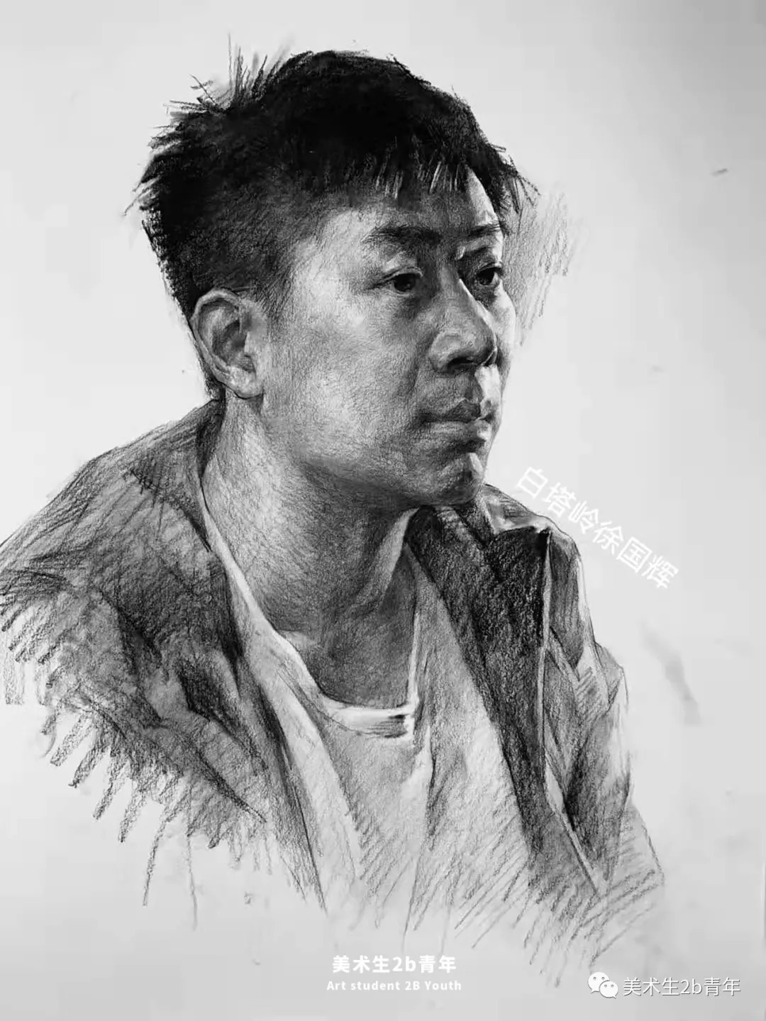 形体##尚唯美画室#素描没有捷径,除非伦勃朗附你身——徐国辉