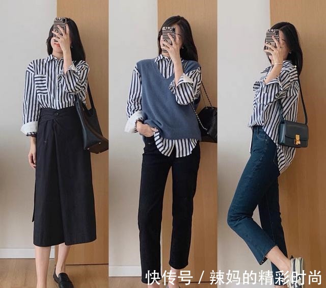 牛仔裤 初秋穿衣越简单越高级,分享18套通勤穿搭,穿出优雅好气质!