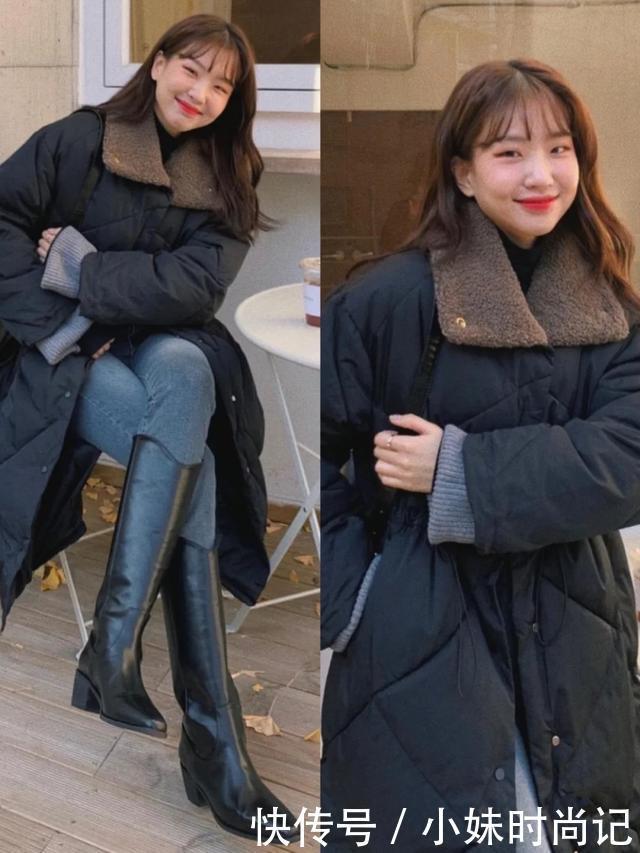 冬季穿衣休闲舒适很重要, 韩系邻家姐姐风了解一下, 亲和力满满