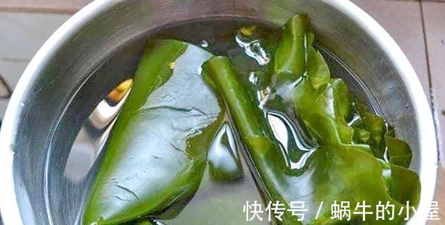 海带|泡海带时，只用水是不行的，加点它，杂物自动脱落，没腥味还新鲜