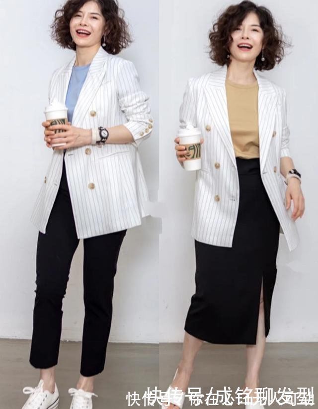 穿搭 人到中年要远离“妈妈装”,看这位博主的减龄穿搭,时尚又有品位