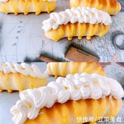 奶油毛毛虫面包｜松软香甜，超好吃