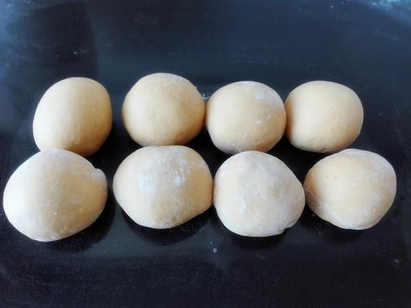 发酵|南瓜心形花卷(一次发酵)