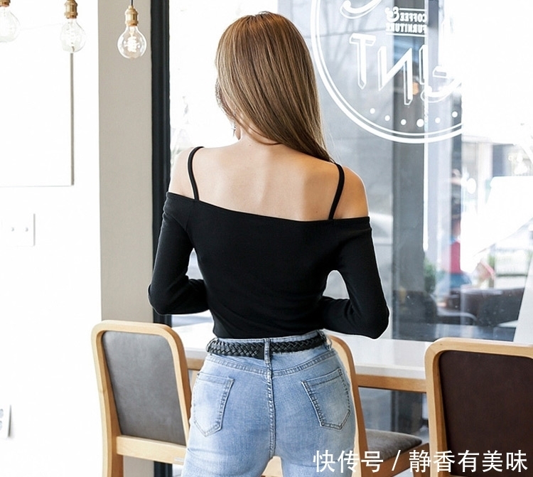 透露|唯美靓丽的紧身牛仔裤美女,清新动人,帅气中透露着时尚!