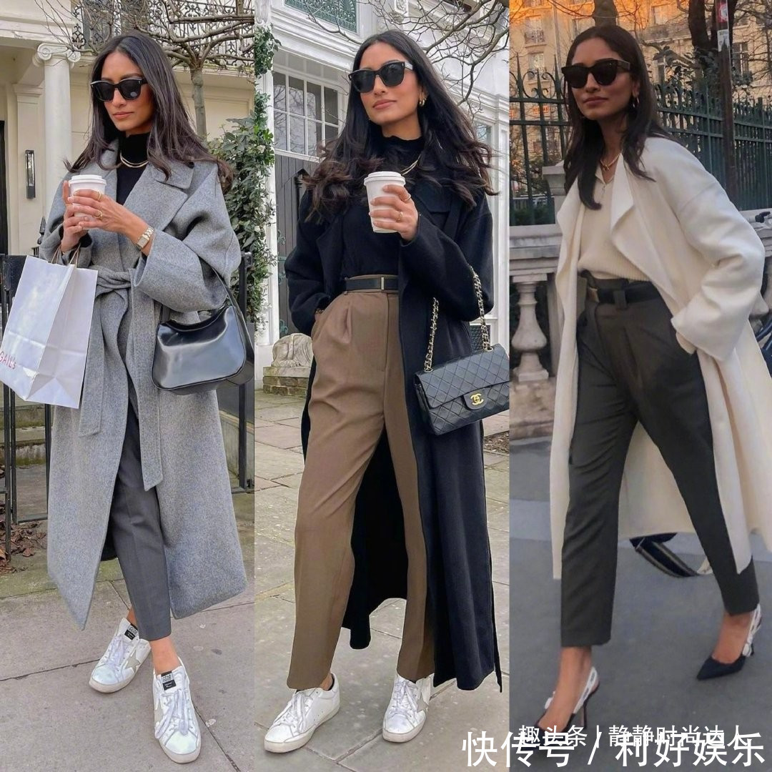 裤子 超级显瘦的2款裤型,“长大衣+裤子”这么搭配,不挑人不踩雷