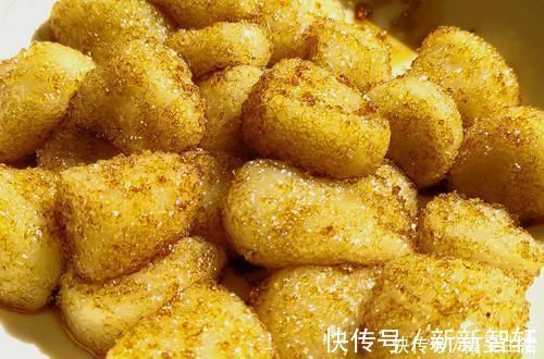 糯米面|教你在家做糯米果，不煎不油炸，口感软糯，甜甜的好好吃