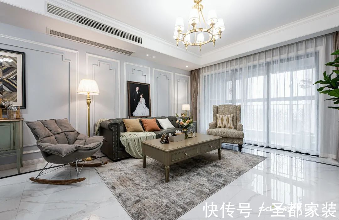 美式|圣都带你看这10大美式装修设计要素,复刻典雅美式风装修效果图