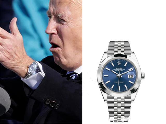 梅拉尼娅|拜登戴劳力士穿西装就职,梅拉尼娅背7W爱马仕亮相超开心