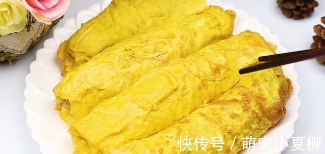 口感|快过年了，教你一种蛋卷的做法，只需简单几步，口感鲜香味道好