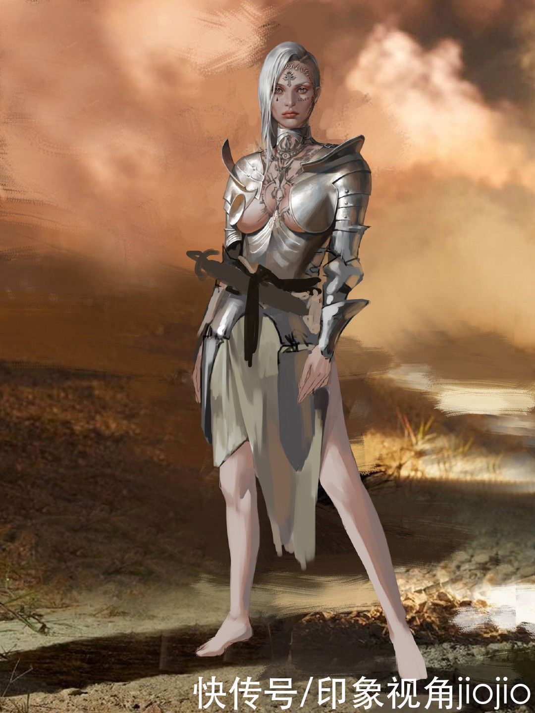 混搭风@潮流中世纪元素混搭风,细腻精美魔幻的角色设定