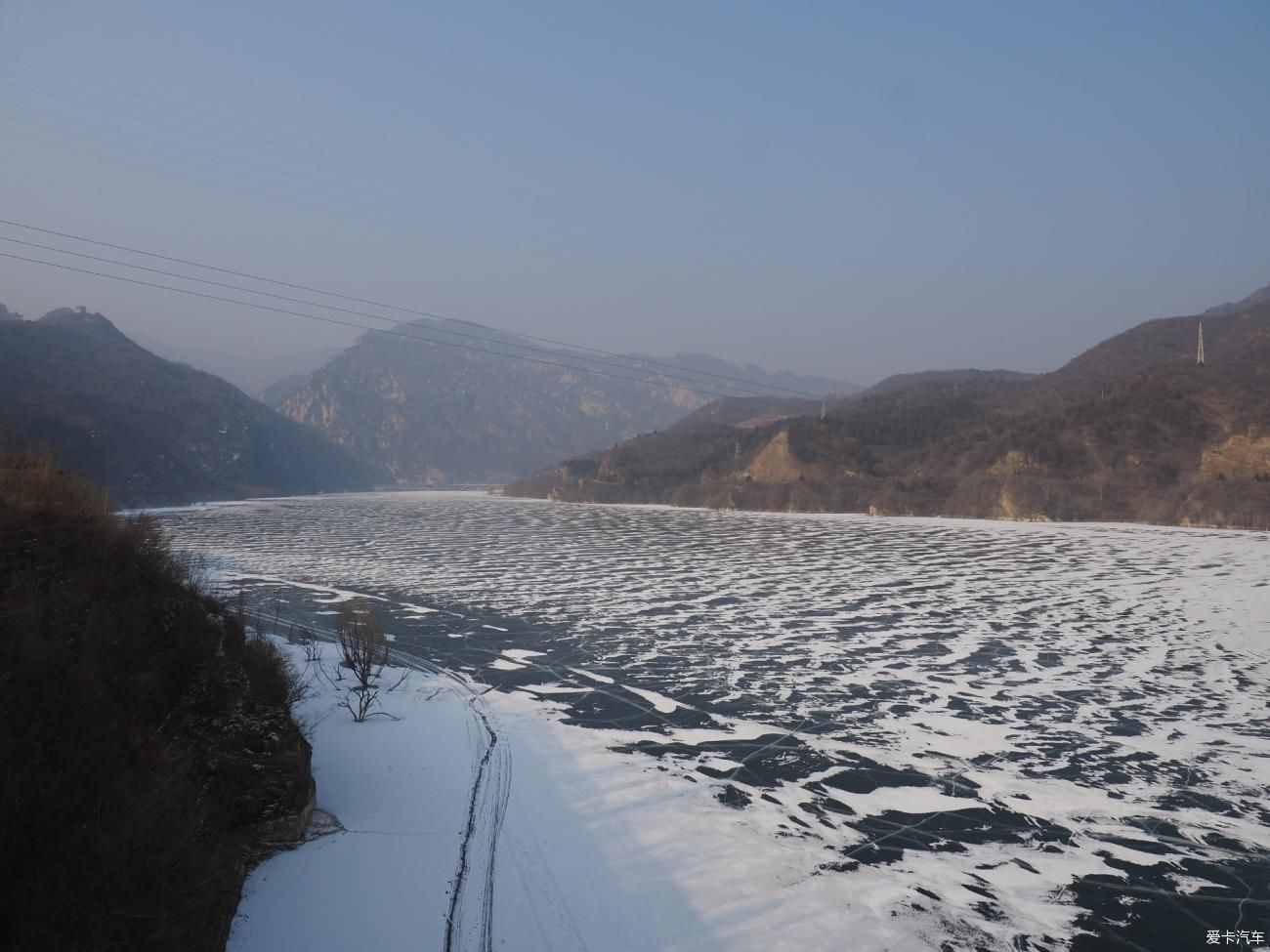 入画|山中观残雪