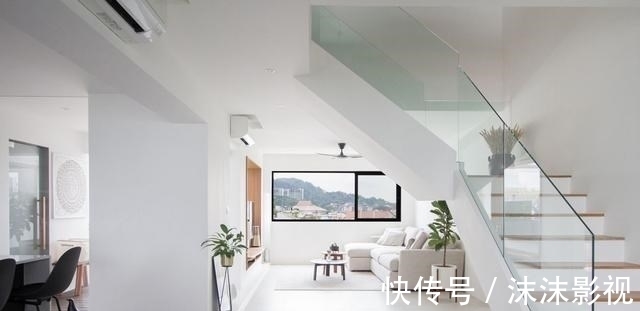 舒适度|135㎡的复式，删繁就简舒适度满分，我愿称之为我心中的“白月光”