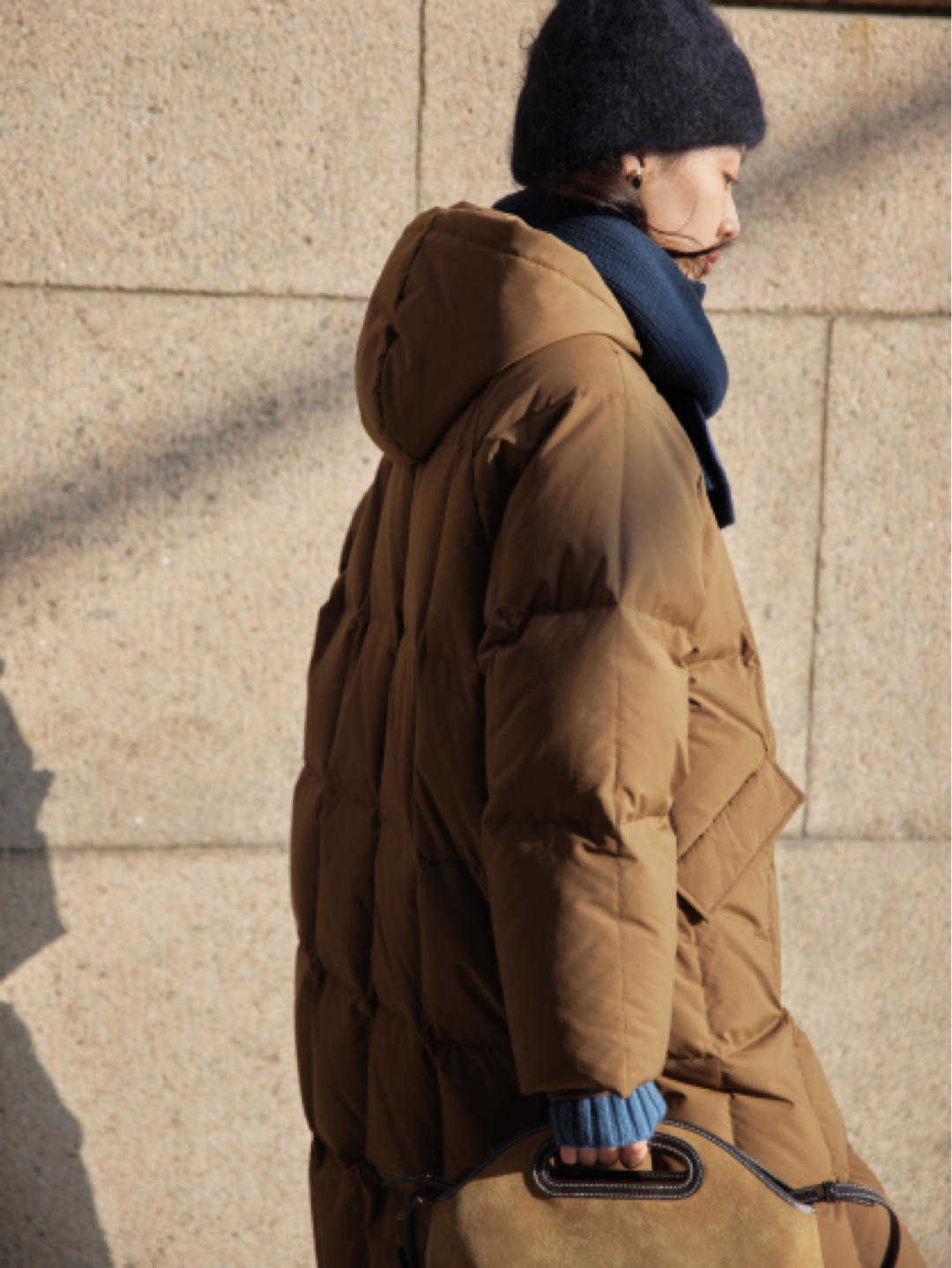 修饰|羽绒服要遮肉更要时髦,看潮人给你亲身示范,好用还简单!