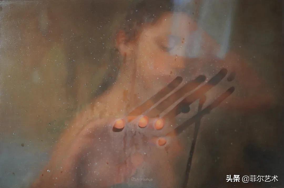 安妮·罗达!法国画家安妮·罗达超高清、超写实人物油画作品欣赏