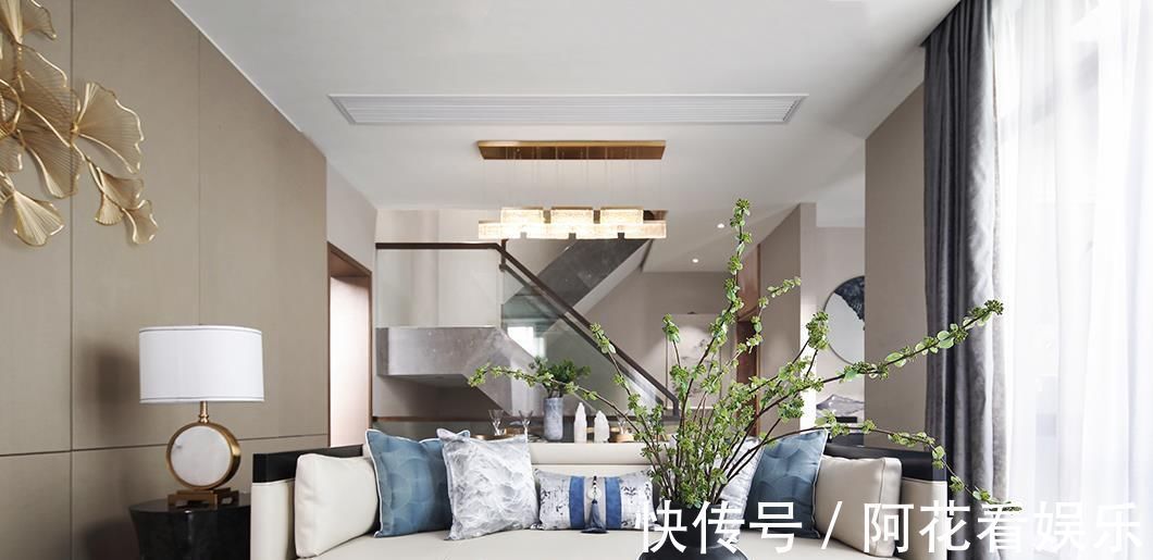 空间感|他花了9万,将135㎡的旧房,改造成中式风,入户第一眼被美到了