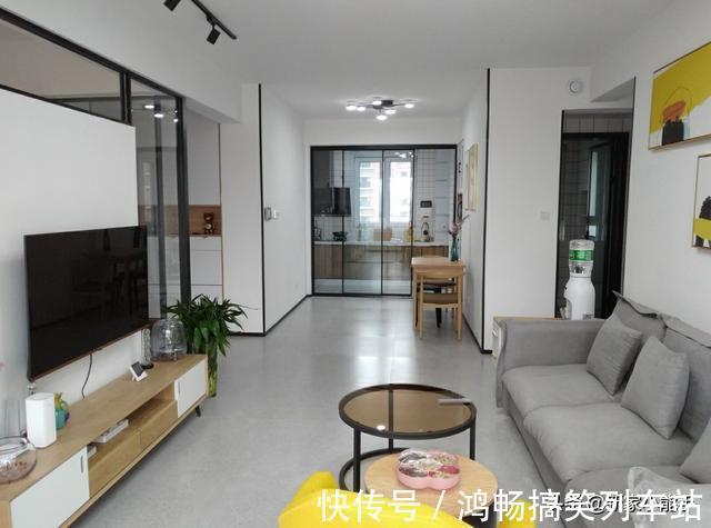 全屋|他家新房,全屋刮大白,没吊顶,局部非承重墙砸掉,美观又实用