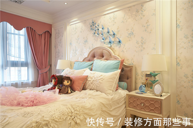 书柜|72平二居室没有太华丽,适合小户型的温馨欧式风